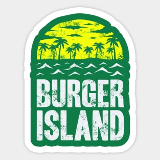 Burger Sticker